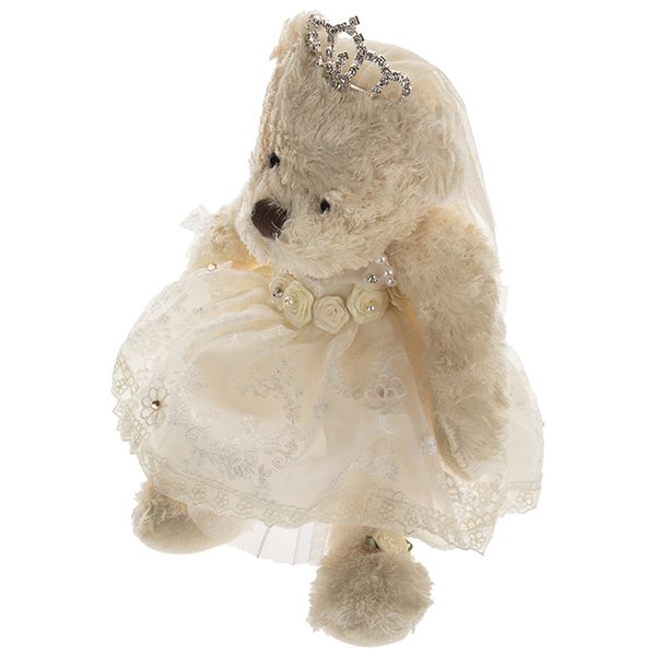 عروسک تینی وینی مدل Bride Bear ارتفاع 30 سانتی متر عروسک تینی وینی مدل Bride Bear ارتفاع 30 سانتی متر