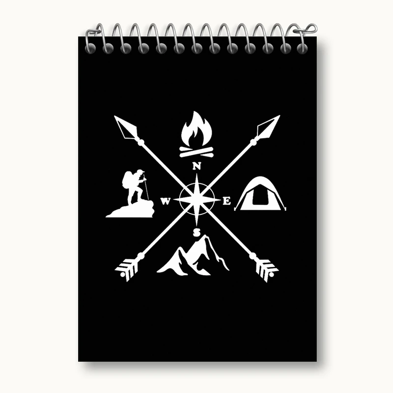 دفتر یادداشت 50 برگ خندالو مدل کوهنوردی کد 28787