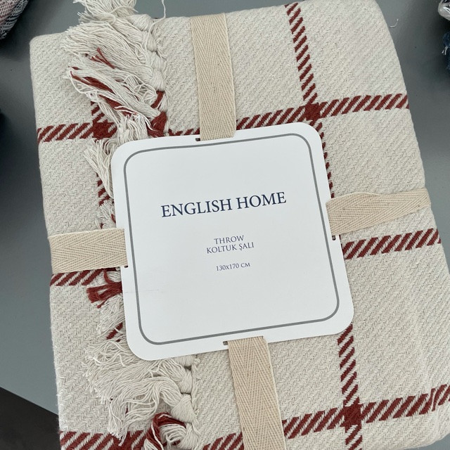 شال مبل انگلیش هوم مدل Elegant Lines RD سایز 170x130 سانتی متر