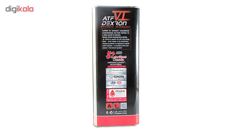 روغن هیدرولیک لوبریفنت مدلMV LVسینتتیک DEXRON VIحجم4 لیتر