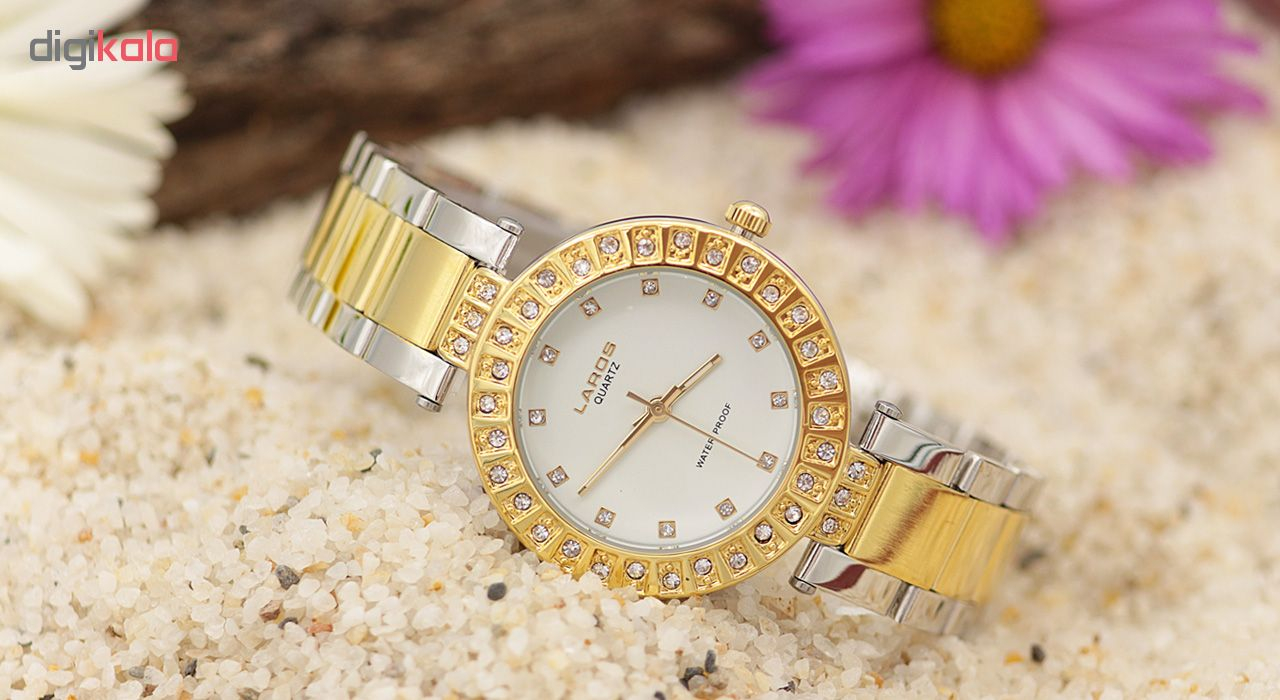 ساعت مچی عقربه ای زنانه لاروس مدل LR1859