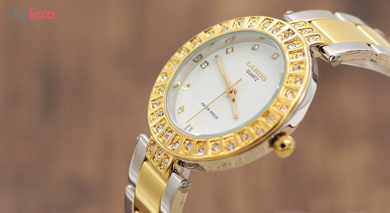 ساعت مچی عقربه ای زنانه لاروس مدل LR1859