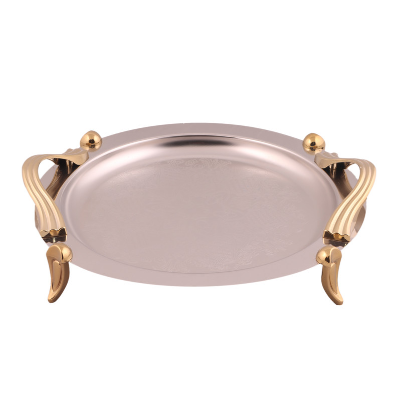 سینی ریور مدل دایره پایه دار کد BG1137