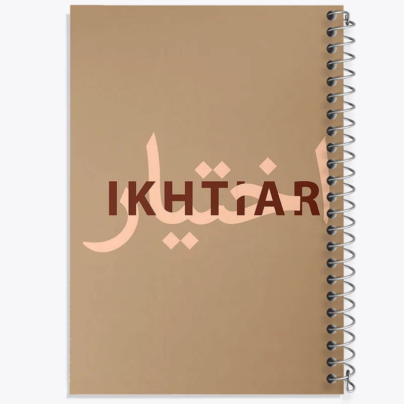 دفتر ژورنال نویسی 50 برگ خندالو مدل نقطه ای طرح اختیار کد F5006