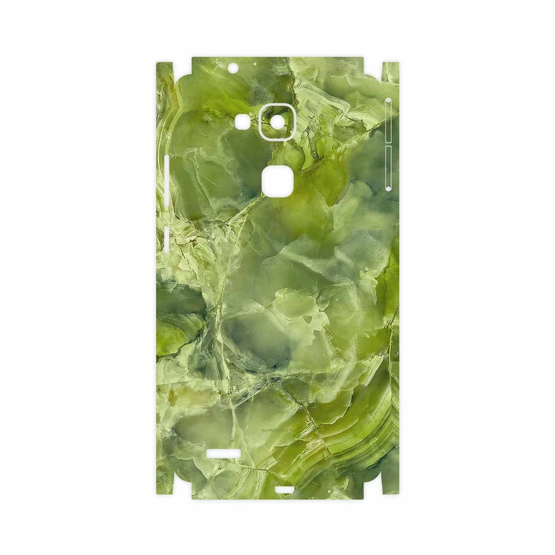 برچسب پوششی ماهوت مدل Green Crystal Marble-FullSkin مناسب برای گوشی موبایل هوآوی Mate 7