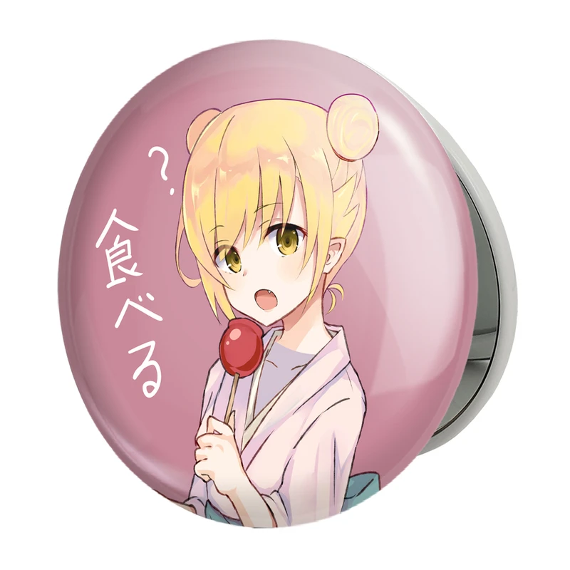 آینه جیبی خندالو طرح شینوبو اوشینو انیمه مونوگاتاری مدل تاشو کد 16226 