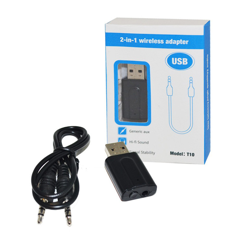 گیرنده و فرستنده بلوتوث صدا مدل T10