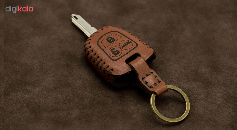 جاسوئیچی خودرو چرم طبیعی کد ct-043 مناسب برای سمند دنا رانا (عرضه کالا)
