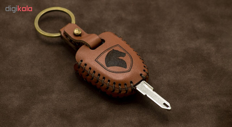 جاسوئیچی خودرو چرم طبیعی کد ct-043 مناسب برای سمند دنا رانا (عرضه کالا)