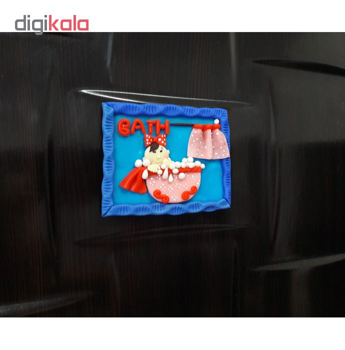 عروسک نشانگر درب حمام طرح دخترک