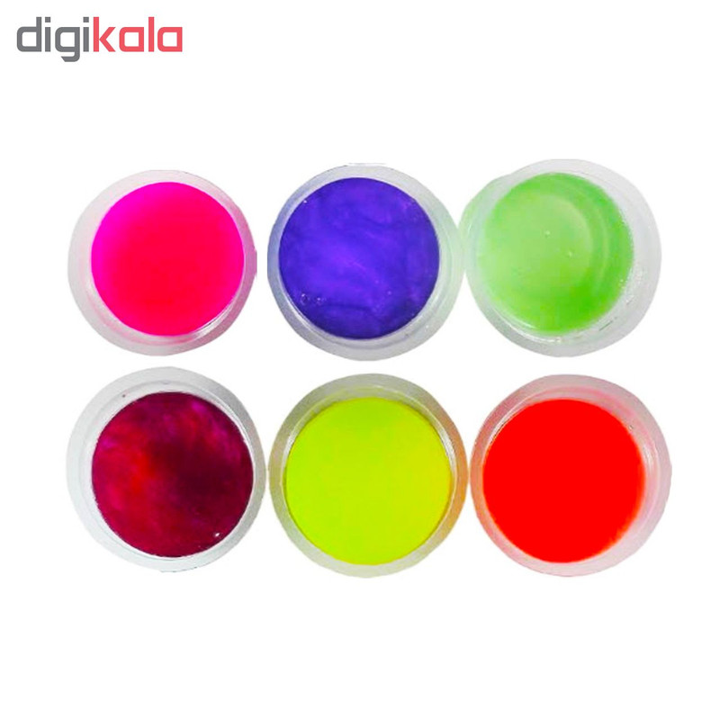ژل بازی مدل Super Gel بسته 6 عددی