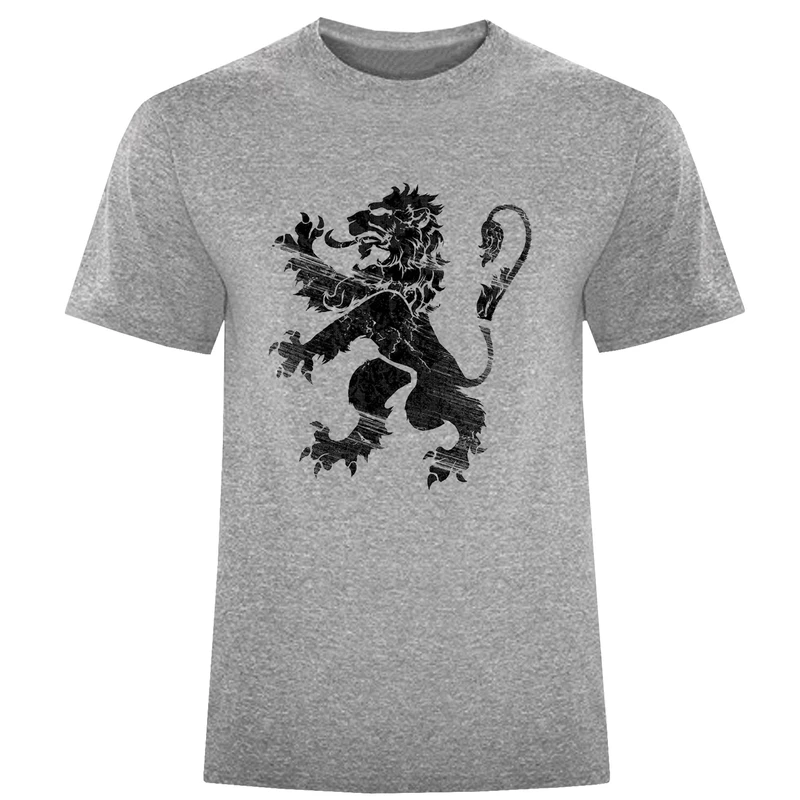 تی شرت آستین کوتاه مردانه مدل شیر D121