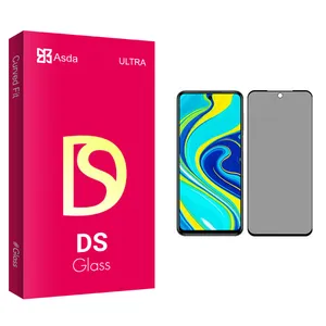 Asda DS glass Privacy Screen Protector For Xiaomi Redmi Note 9 Pro Max
