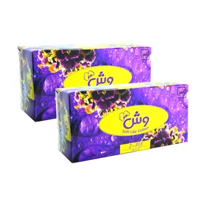  دستمال کاغذی 300 برگ وش مدل V2 بسته 2 عددی