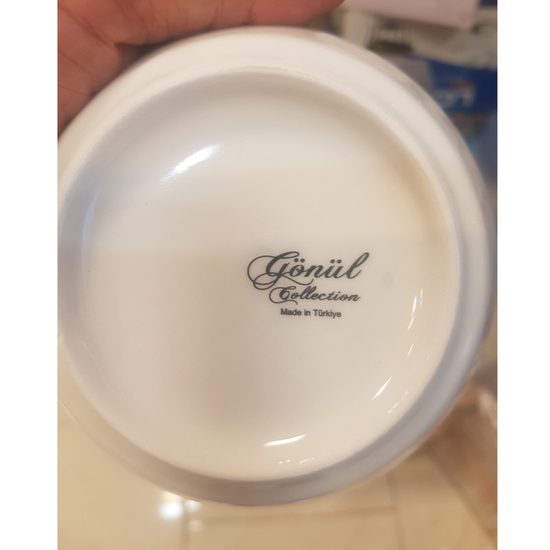 سرویس صبحانه‌خوری 15 پارچه 6 نفر مدل گونول طرح گل و پرنده