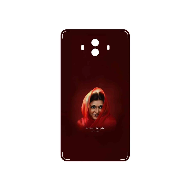 برچسب پوششی ماهوت مدل Portrait of an Indian Woman مناسب برای گوشی موبایل هوآوی Mate 10