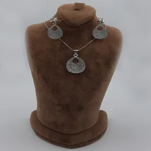 نیم ست نقره زنانه کد 2879