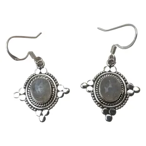 گوشواره نقره گالری مروارید کد 6346