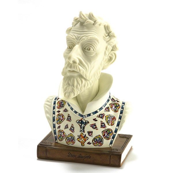 مجسمه نادال مدل Quixote On Book White مجسمه نادال مدل Quixote On Book White