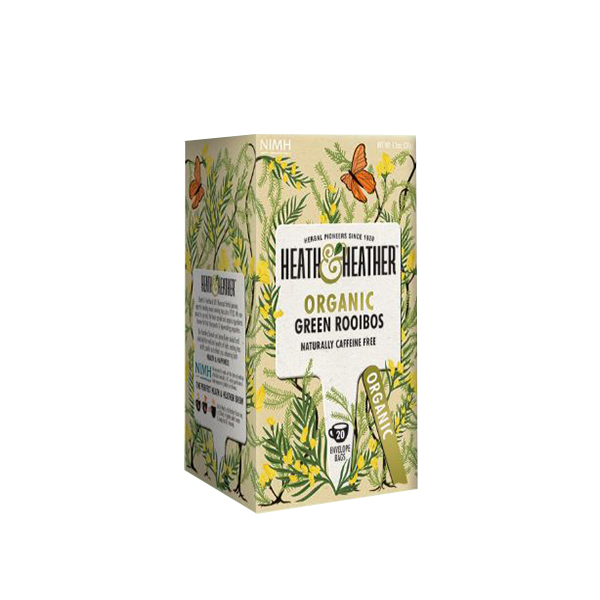  چای سبز هیت و هیتر مدل Green Rooibos مقدار 20 عددی