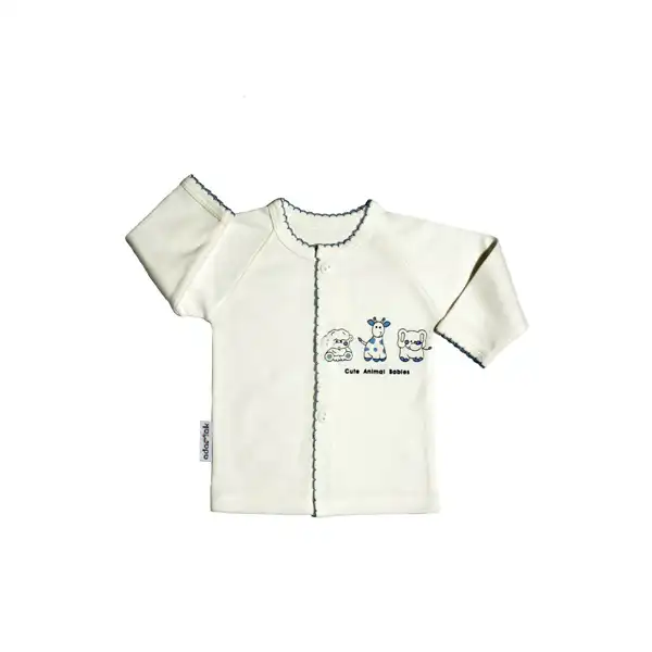 شومیز نوزادی آدمک مدل فیل و زرافه 74360