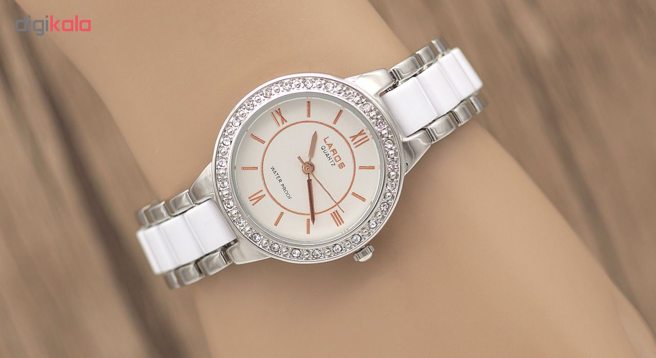 ساعت مچی عقربه ای زنانه لاروس مدل LR1871