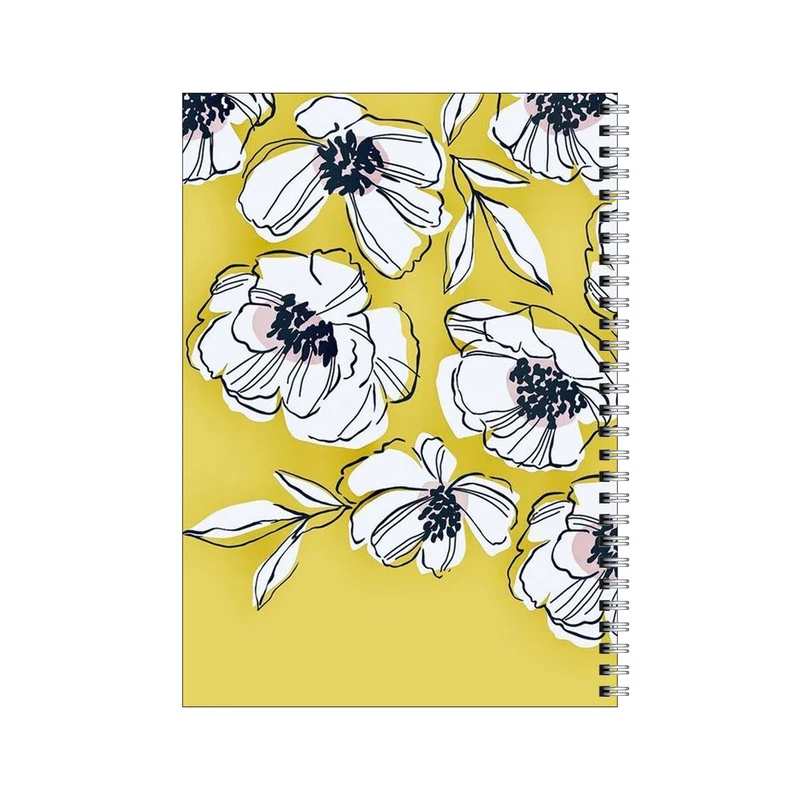 دفتر مشق 50 برگ بامبیلیپ طرح پترن گل گلی کد 7873781