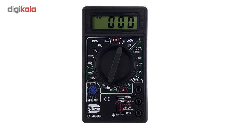 مولتی متر دیجیتال سیلترون مدل DT830D