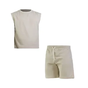 ست تاپ و شلوارک ورزشی مردانه مدل GS-M-GF-240162