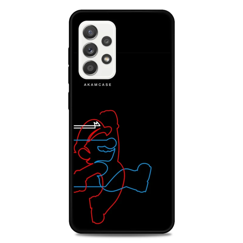 کاور آکام مدل AMC-WSGA52-SUPER MARIO14 مناسب برای گوشی موبایل سامسونگ Galaxy A52