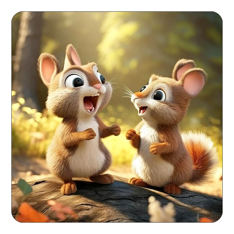 مگنت کاکتی طرح حیوانات کارتونی مدل mp28712