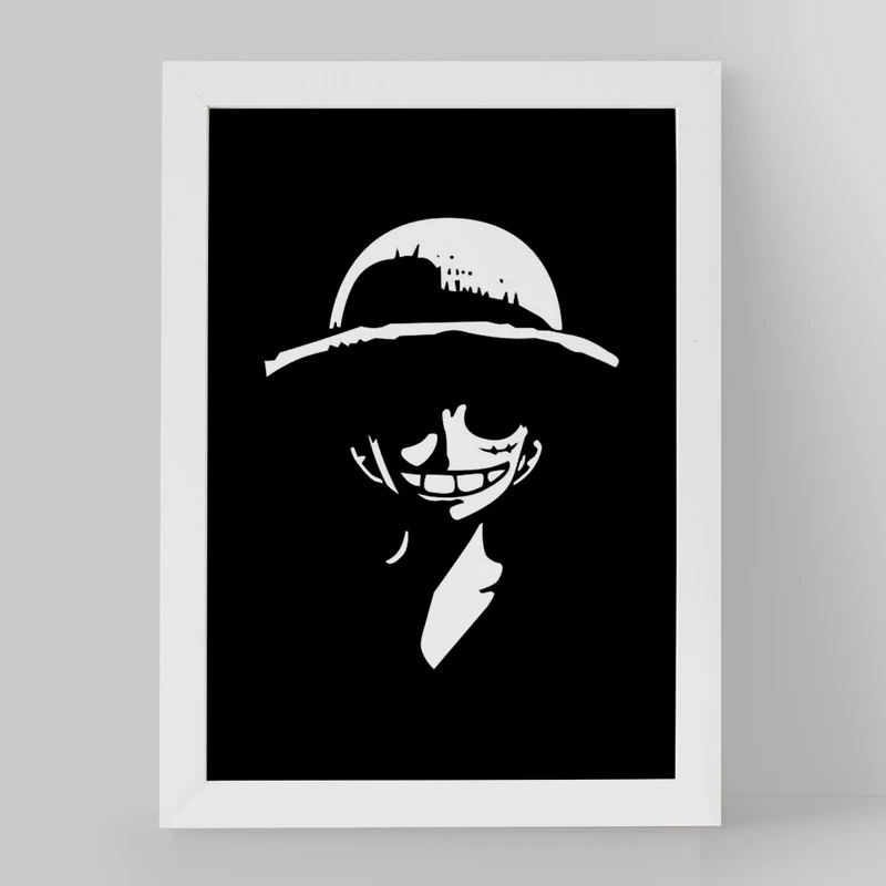 تابلو خندالو مدل لوفی انیمه وان پیس One Piece کد 17228