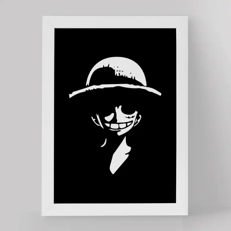 تابلو خندالو مدل لوفی انیمه وان پیس One Piece کد 17228