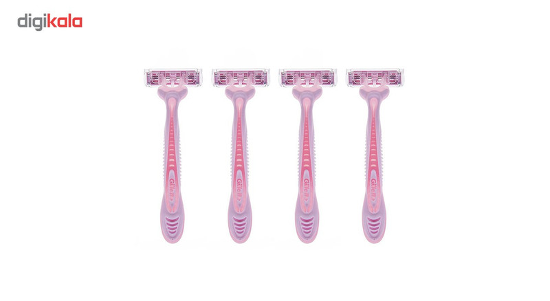 خود تراش ژیلت مدل Simply Venus 3 بسته 4 عددی خود تراش ژیلت مدل Simply Venus 3 بسته 4 عددی