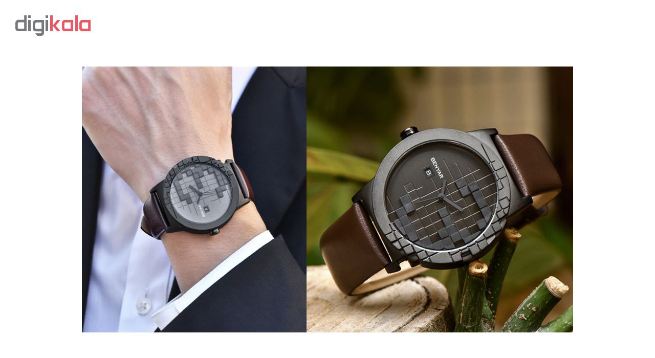 ساعت مچی عقربه ای بنیار مدل 5117GH