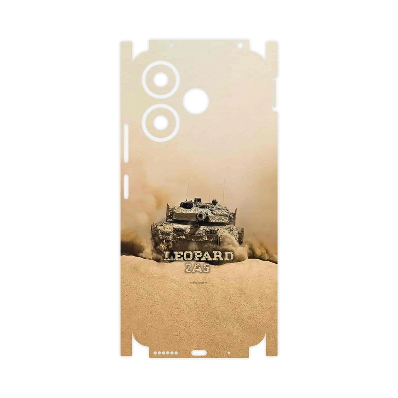 برچسب پوششی ماهوت مدل Leopard_2A5_tank-FullSkin مناسب برای گوشی موبایل شیائومی Redmi 13