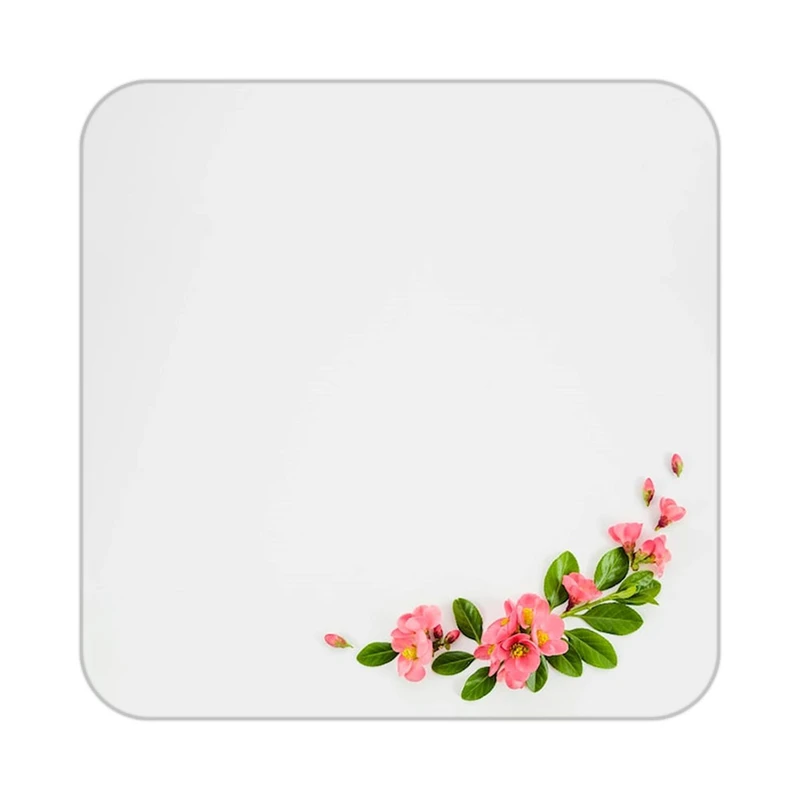 زیر لیوانی کاکتی طرح گل مدل mp17456