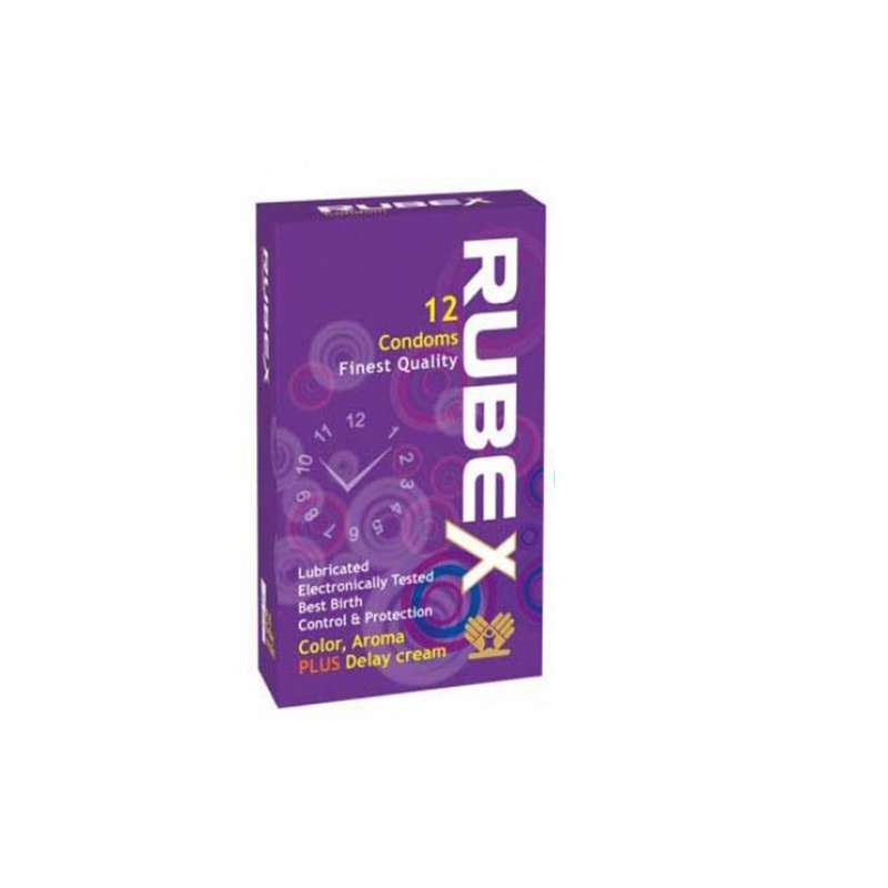 کاندوم روبکس مدل plus delay cream بسته 12 عددی کاندوم روبکس مدل plus delay cream بسته 12 عددی