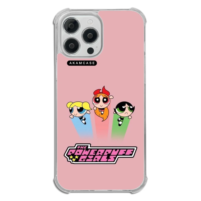 کاور آکام مدل AMCWTA13PROMAX-POWERPUFF GIRLS5 مناسب برای گوشی موبایل اپل iPhone 13 Pro Max