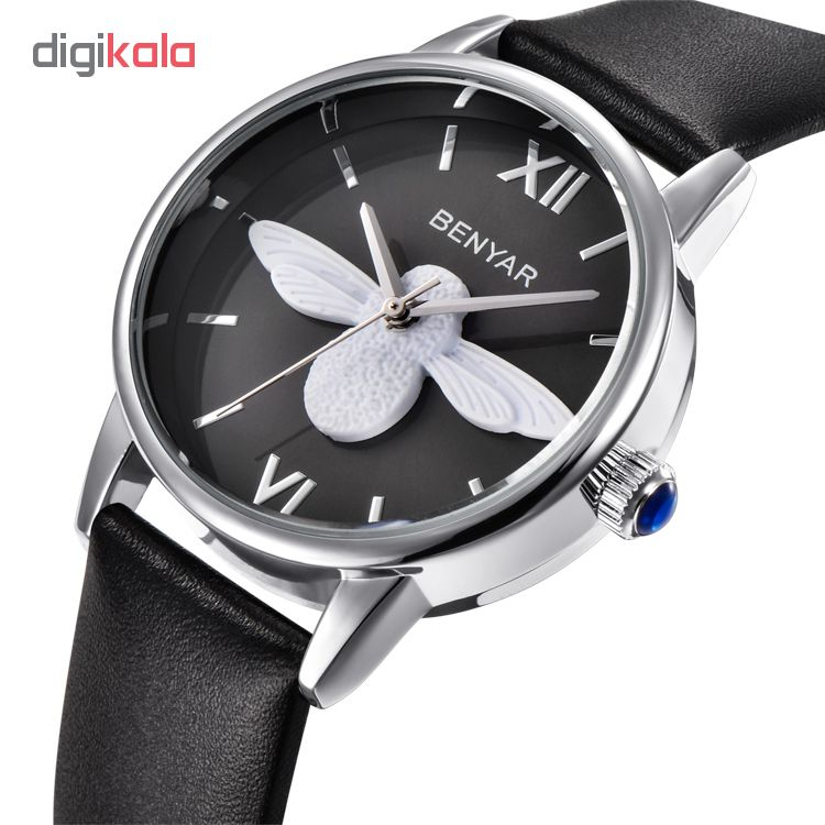 ساعت مچی عقربه ای زنانه بنیار مدل 5118M