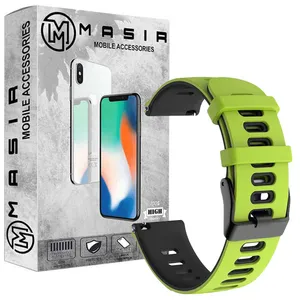 بند مسیر مدل Zitel Dual Color مناسب برای ساعت هوشمند سامسونگ Galaxy Watch 6 40mm