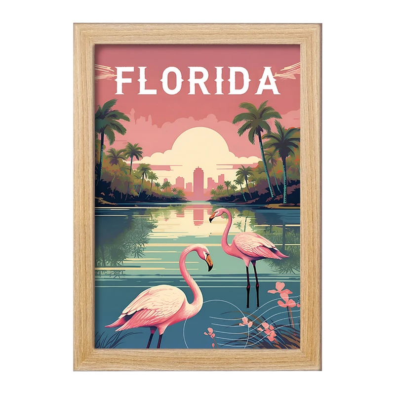 تابلو خندالو مدل فلوریدا (Florida) کد F6318