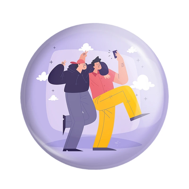 مگنت خندالو مدل بهترین دوستان Best Friends کد 29597