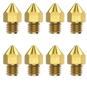 نازل پرینتر سه بعدی مدل mk8 بسته 8 عددی