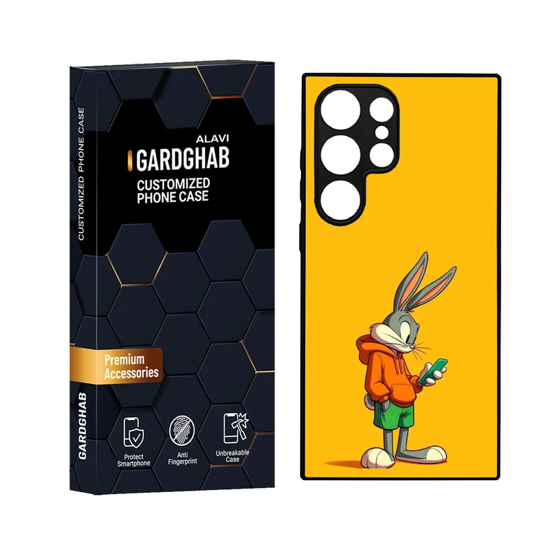 کاور گارد قاب علوی مدل دور ژله ای مناسب برای گوشی موبایل سامسونگ Galaxy S24 Ultra