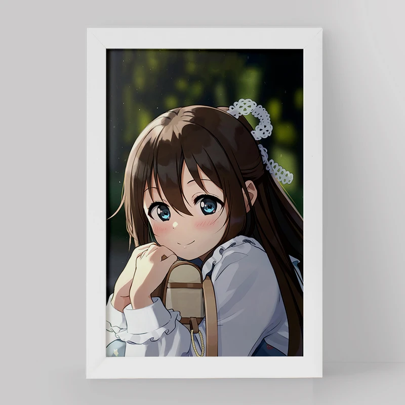 تابلو خندالو مدل شیزوکو انیمه مادوکا مجیکا Madoka Magica کد 18412