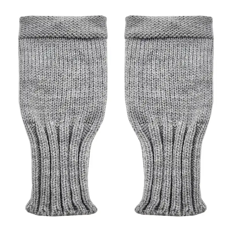 دستکش بافتنی زنانه مدل سیمپل کد ZGS01-LGR