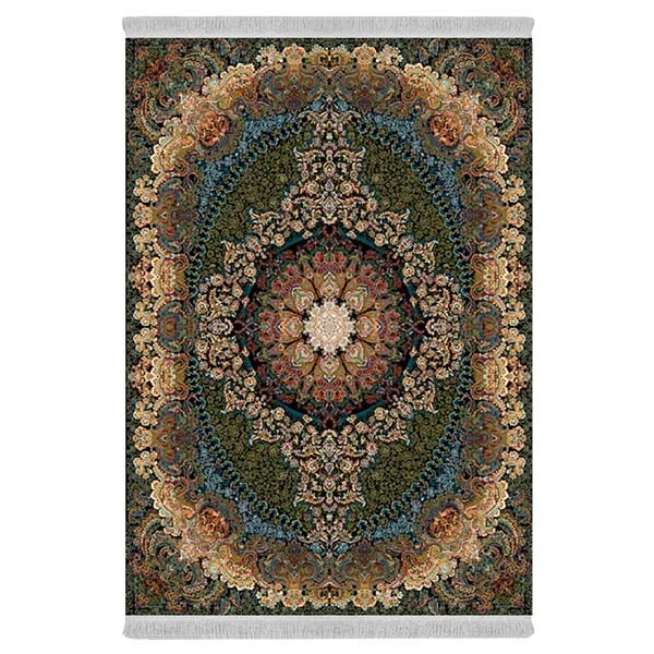 فرش پارچه‌ای دفه مدل فرشینه هازان مخمل کد 180