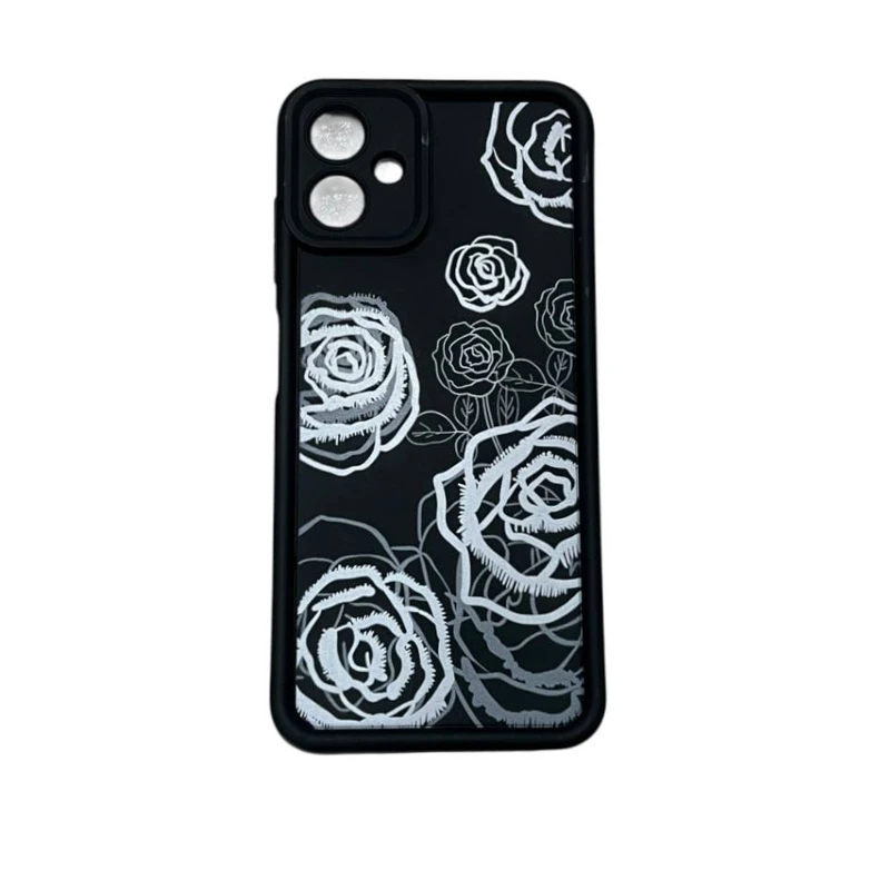 : کاور طرح سوکول مدل گل رز کد 65656 مناسب برای گوشی موبایل سامسونگ  Galaxy A06