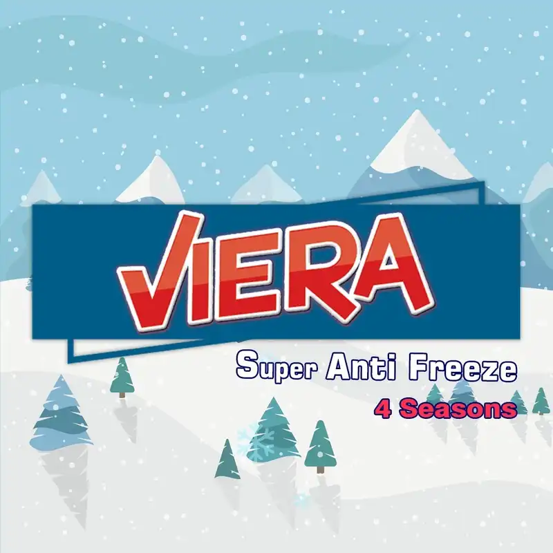 ضدیخ و ضدجوش خودرو ویرا مدل چهارفصل وزن 1 کیلوگرم